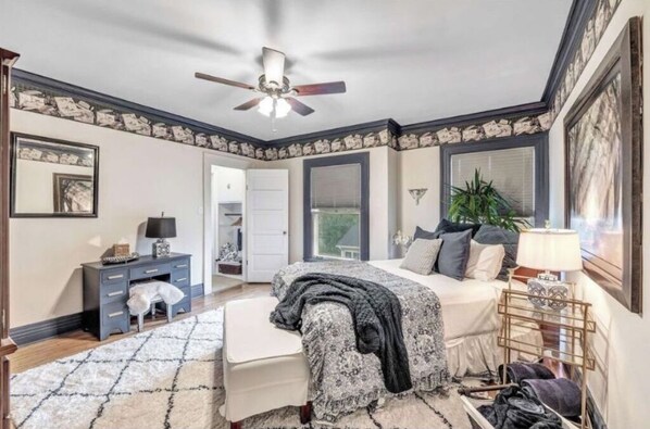 5 bedrooms, iron/ironing board, travel cot, free WiFi