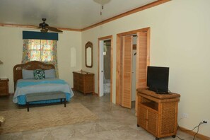 1 bedroom, free WiFi, bed sheets - EPR- Swimming Pigs Resort Seagrape 6 (Rolleville)