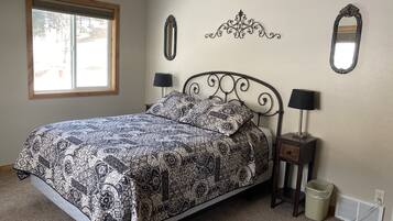 4 bedrooms, iron/ironing board, travel crib, WiFi