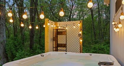 Stargaze from Hot Tub Pet-Friendly Mtn Cabin