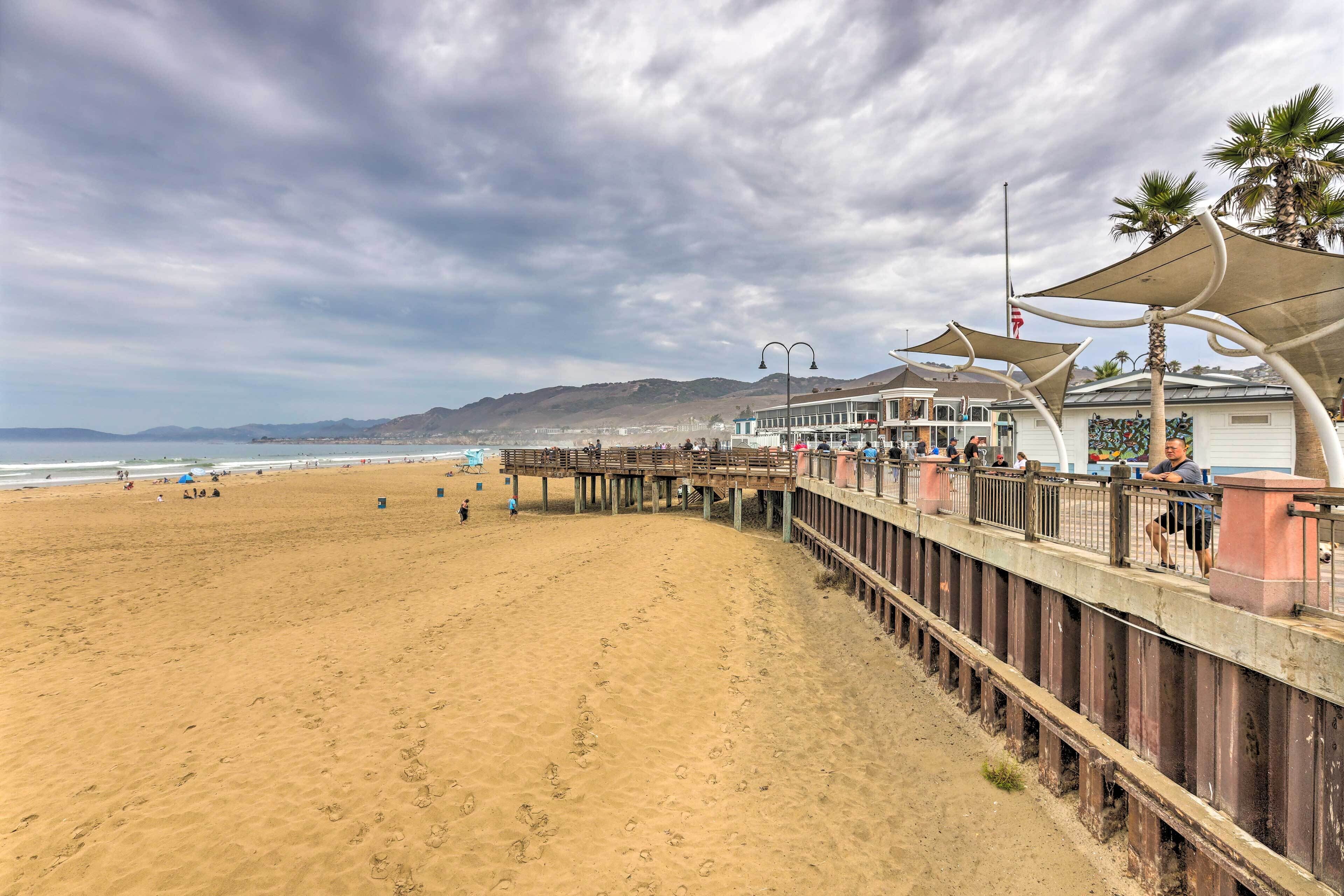 Beach nearby