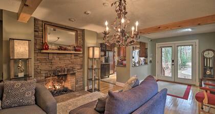 Cozy Conyers Cabin w/ Fireplace & Pool Table!
