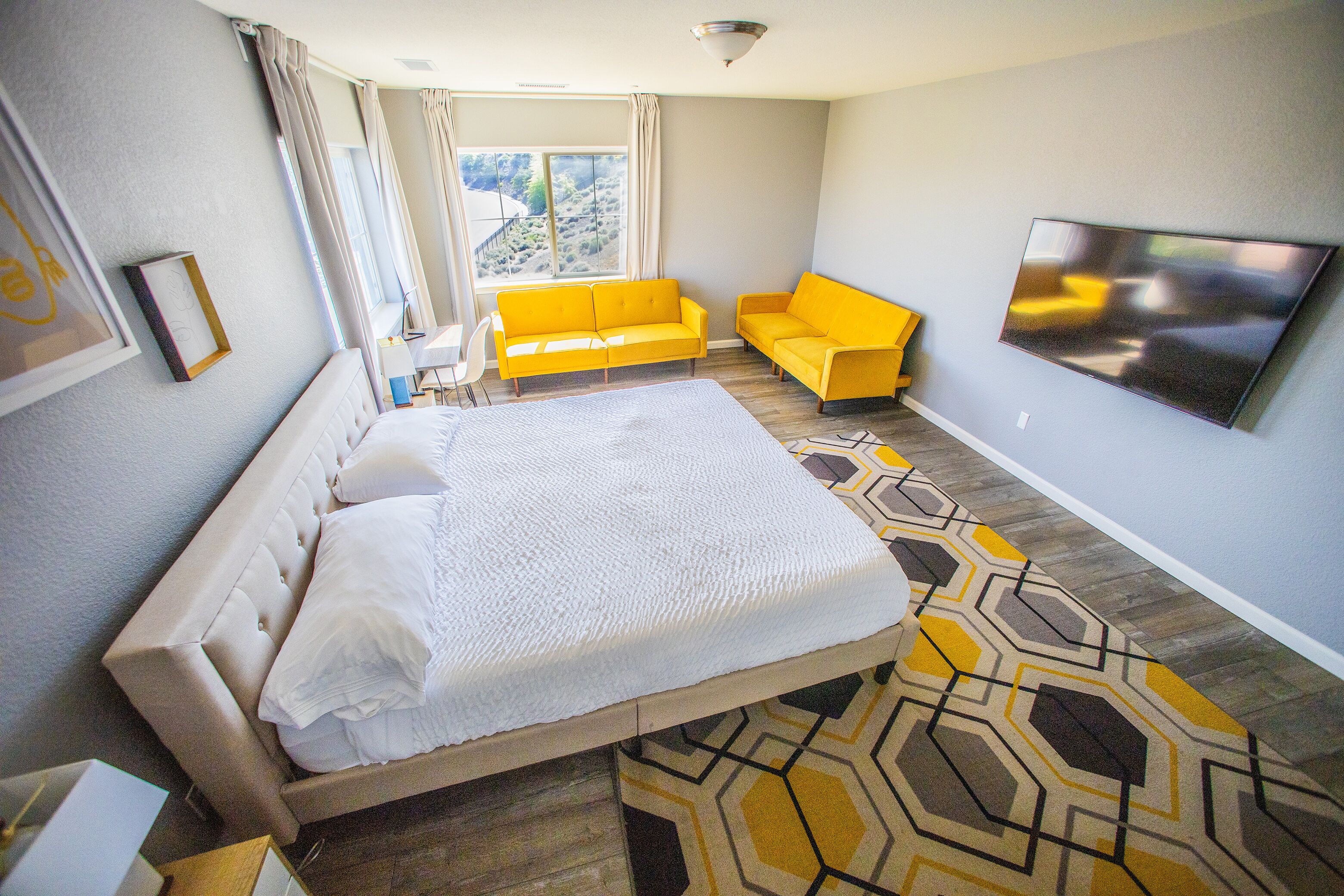 4 間睡房、書桌、熨斗/熨衫板、免費 Wi-Fi