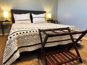 2 bedrooms, iron/ironing board, travel cot, free WiFi