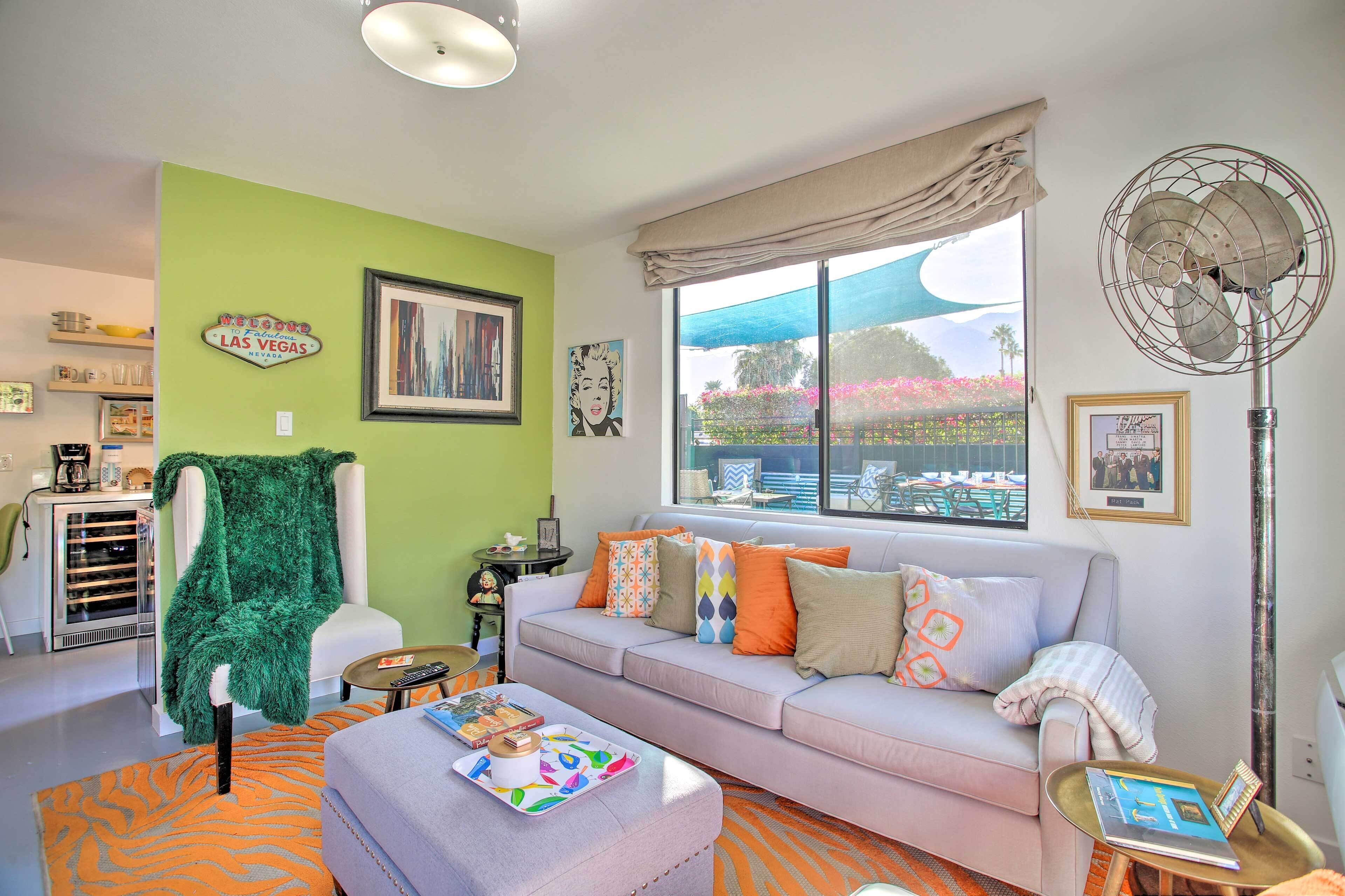 Vibrant Palm Springs Gem: Pool, 3 Mi to Downtown