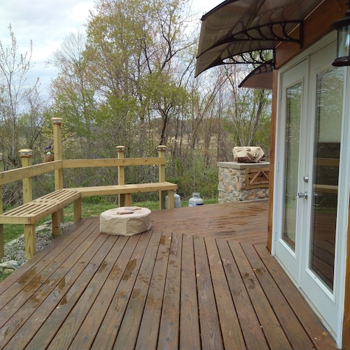 Experience a Unique and Cozy A-Frame Retreat in the Hocking Hills