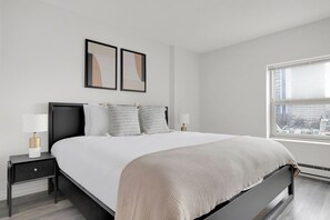 1 室のベッドルーム、アイロン / アイロン台、WiFi、ベッドシーツ