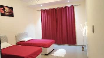 2 bedrooms, free WiFi, bed sheets, wheelchair access