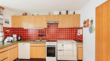 Kühlschrank, Ofen, Herdplatte, Geschirrspüler