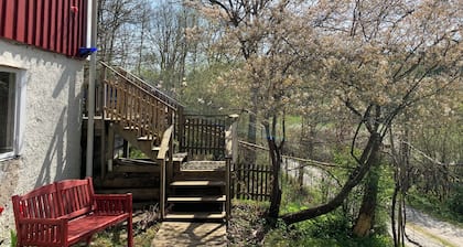 Swedish cottage house at the west coast