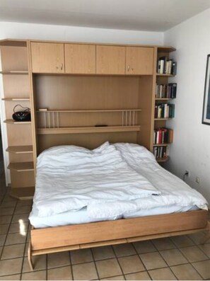 1 chambre, lit parapluie, Wi-Fi, draps fournis