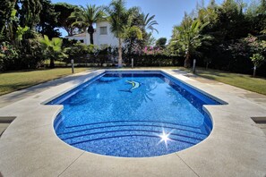 Una piscina climatizada