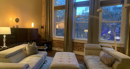 Historic Loft Main st. in the Heart of Downtown Greenville