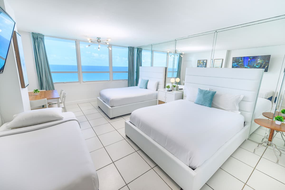Studio, Multiple Beds, Ocean View