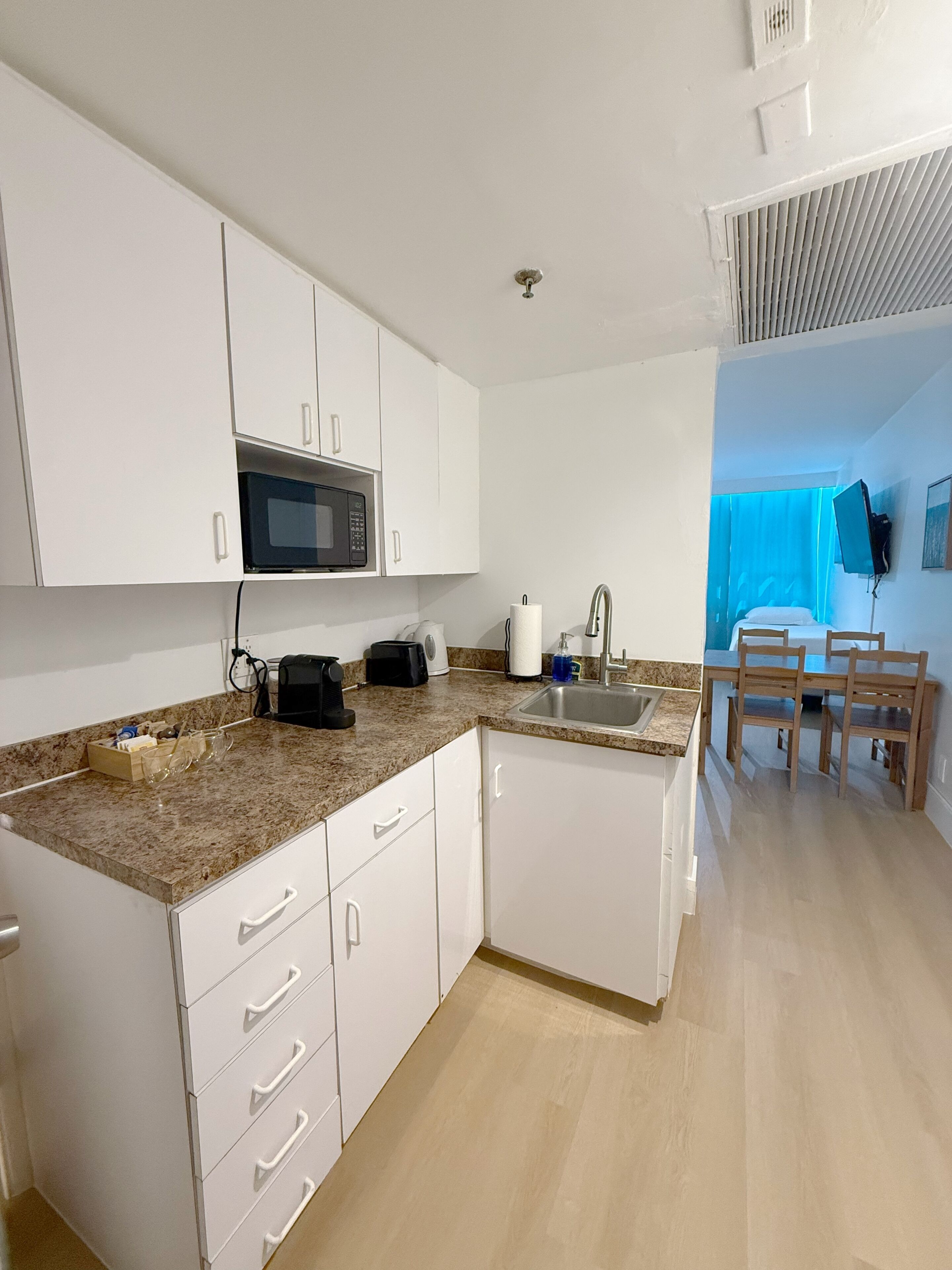 1 bedroom, individually furnished, desk, laptop workspace