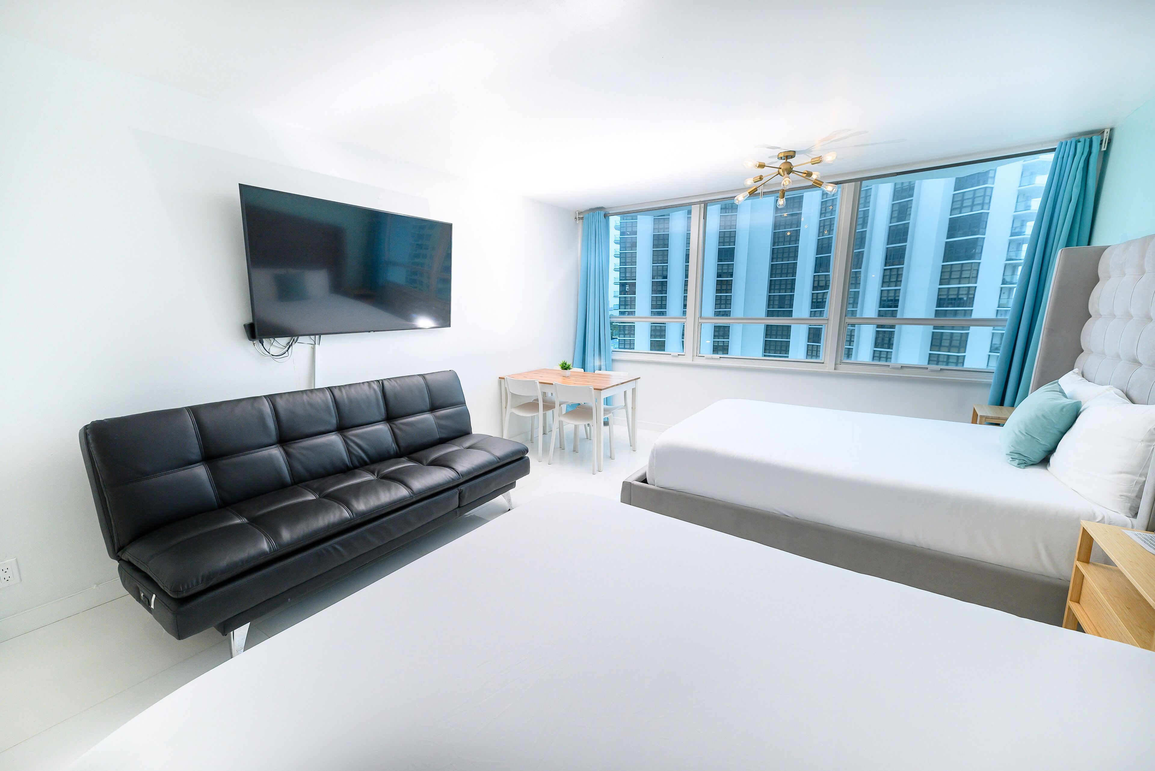 1 bedroom, individually furnished, desk, laptop workspace