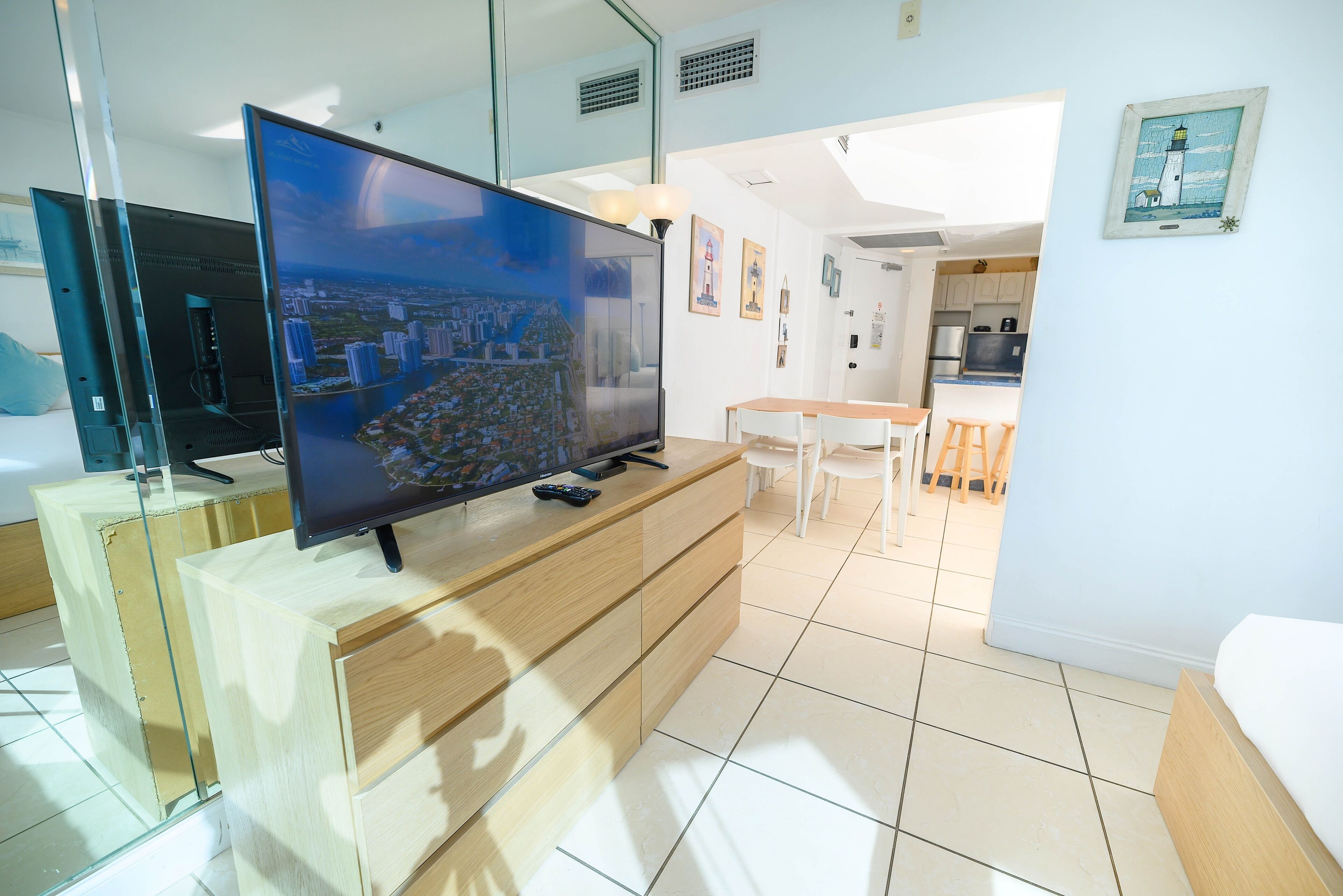 1 bedroom, individually furnished, desk, laptop workspace