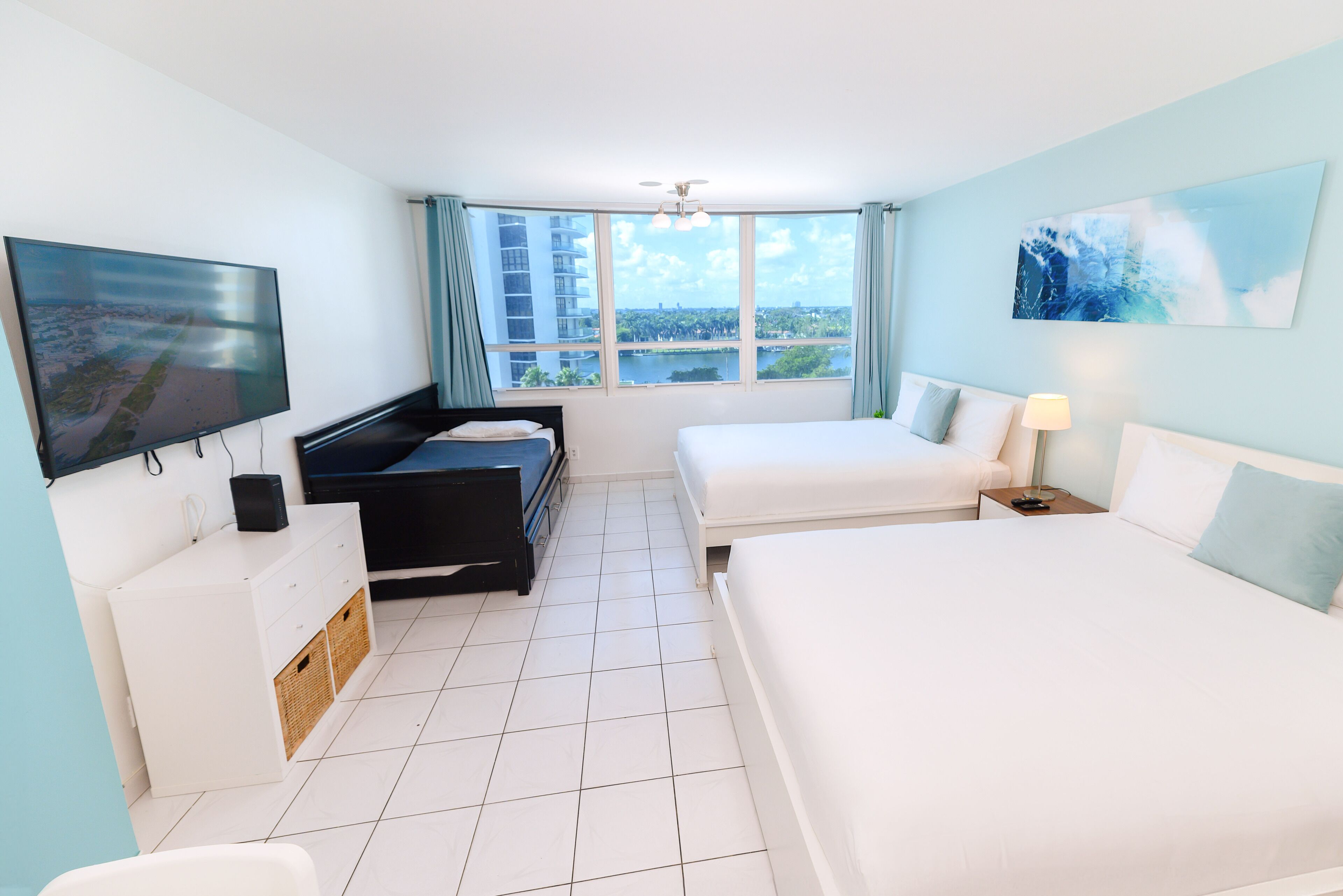 1 bedroom, individually furnished, desk, laptop workspace