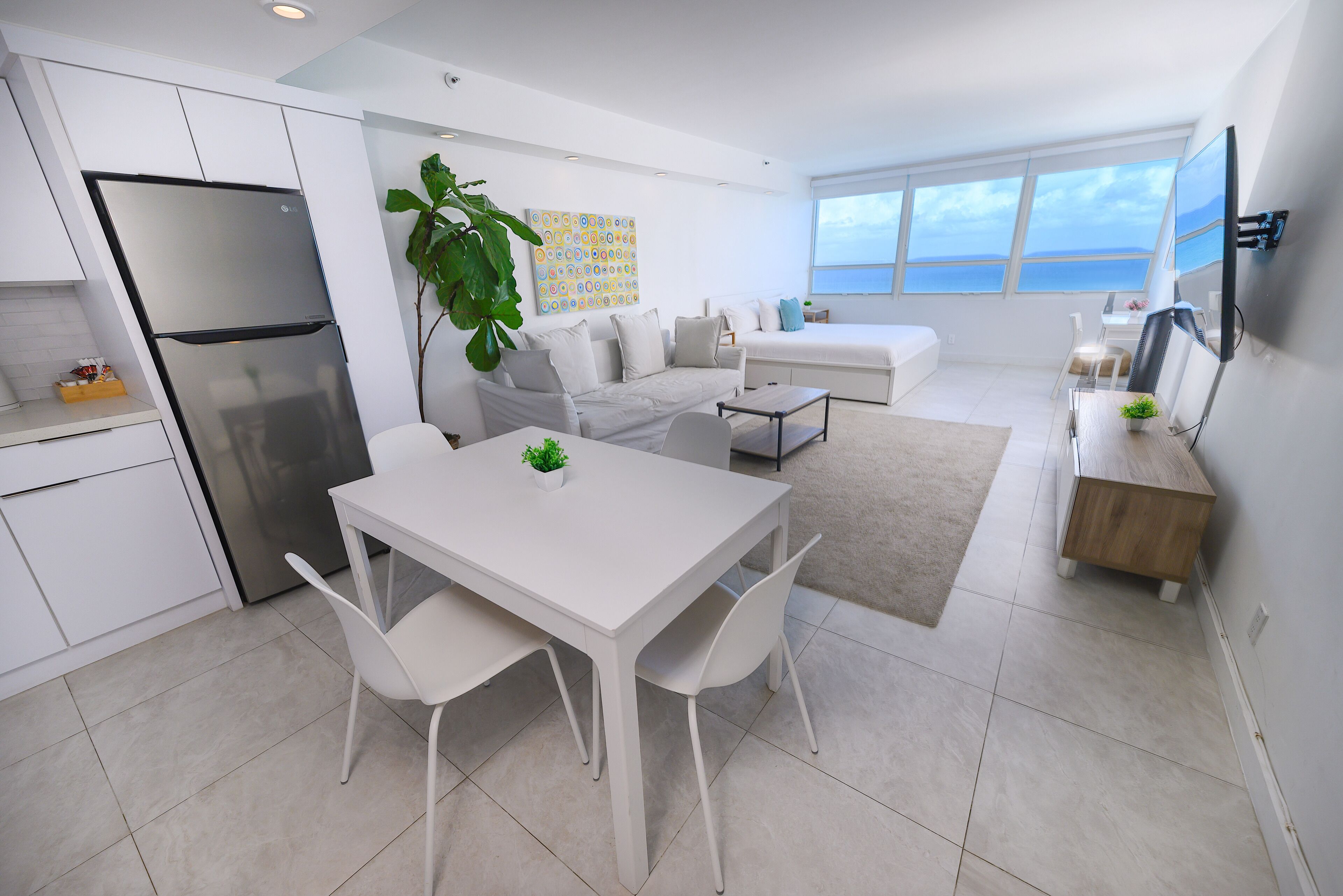 1 bedroom, individually furnished, desk, laptop workspace