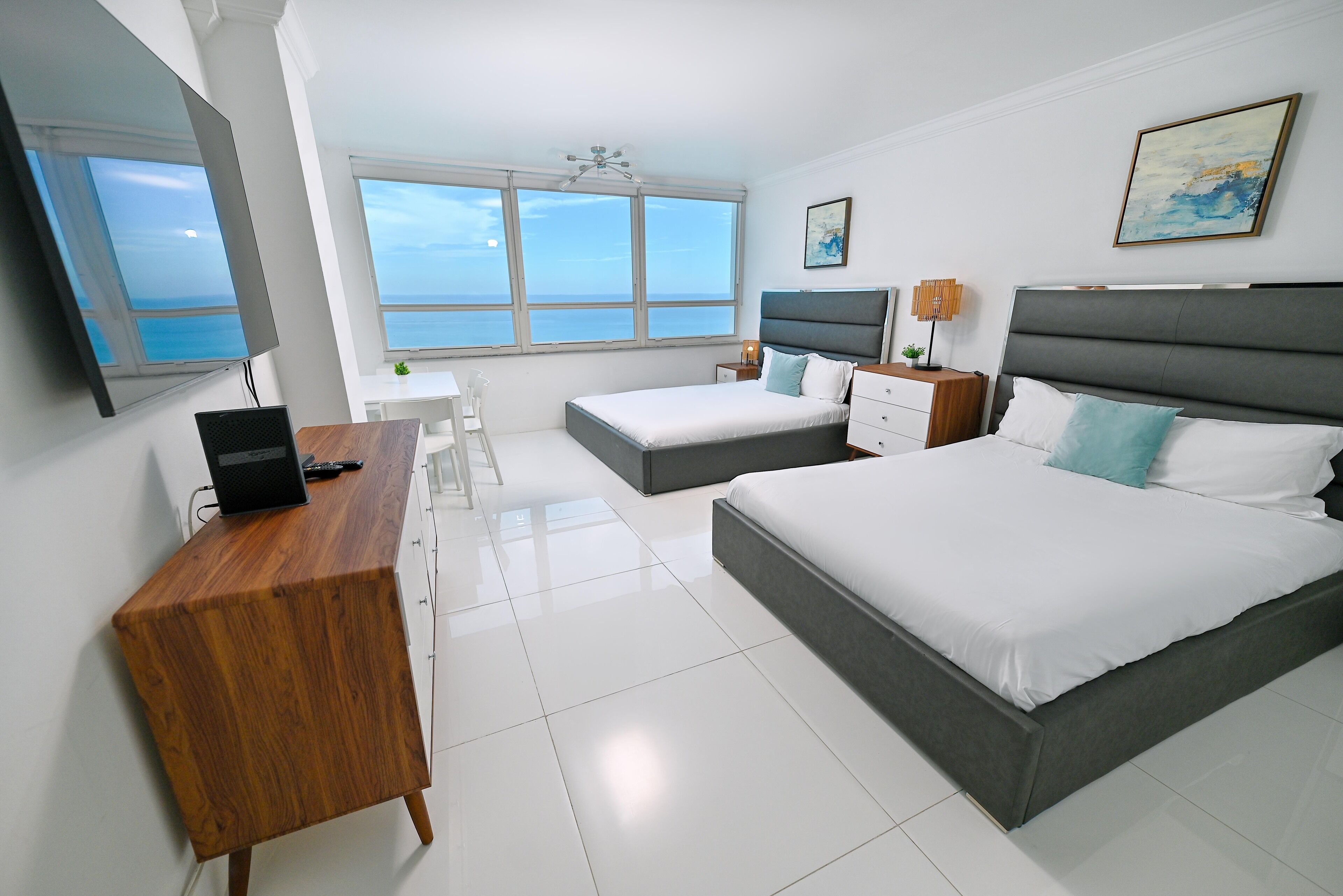 1 bedroom, individually furnished, desk, laptop workspace