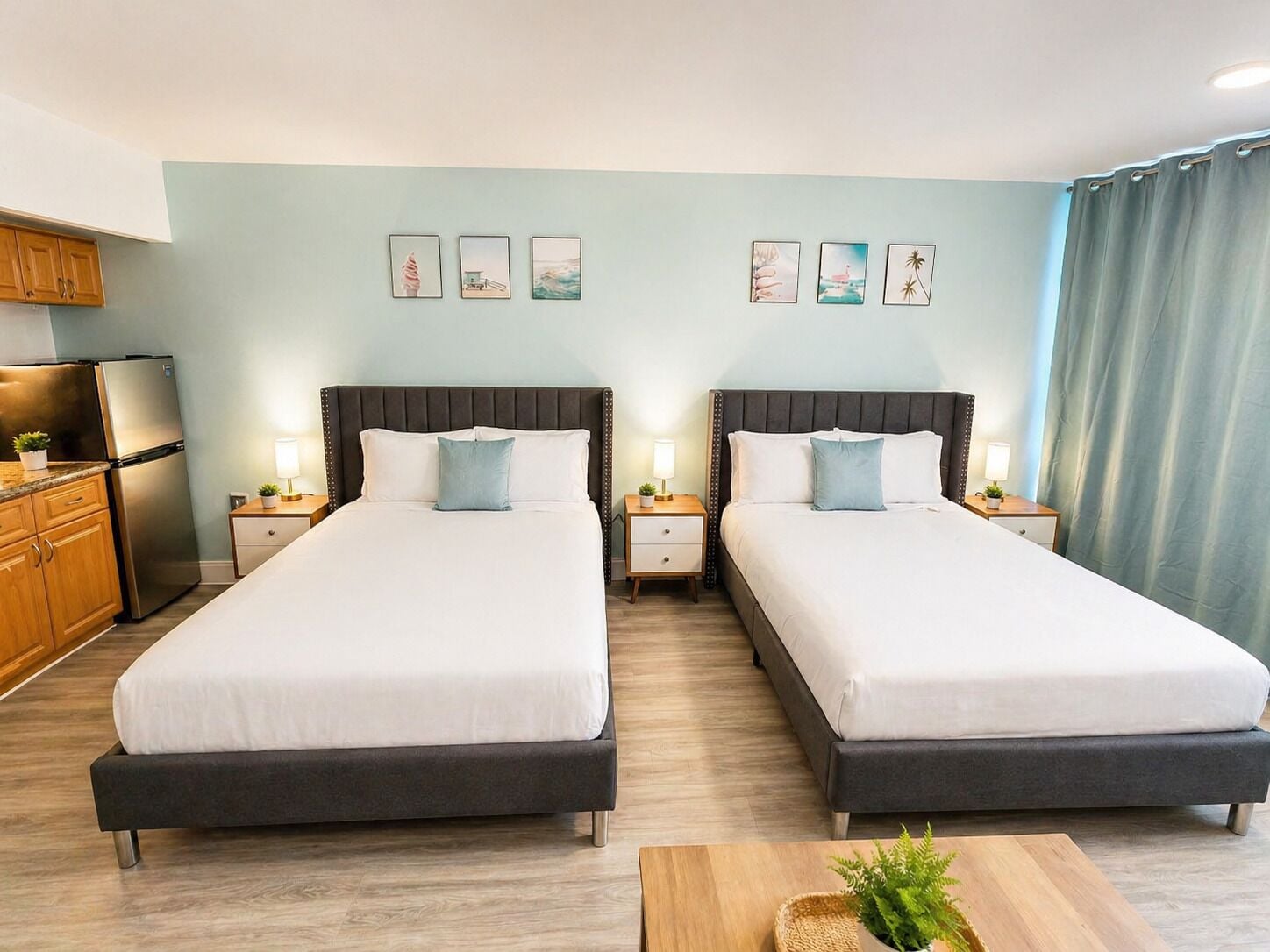 Studio, 2 Queen Beds, Bay View | Individually decorated, individually furnished, laptop workspace