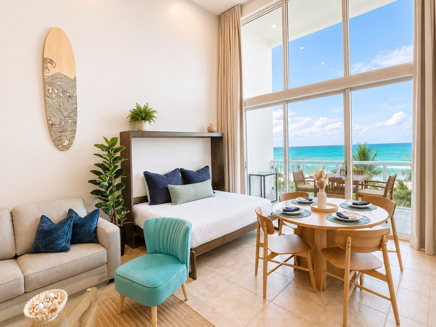 Loft, vistas al mar, frente al mar | Decoración individual y mobiliario individual
