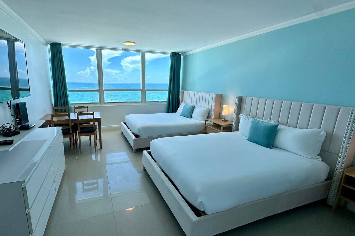 Studio, 2 Queen Beds, Kitchenette, Ocean View | View from room
