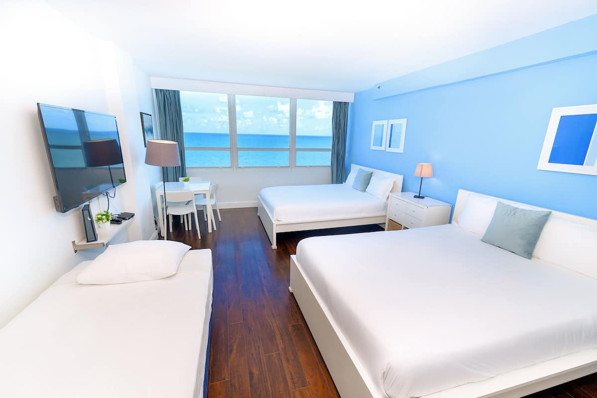 Studio, Multiple Beds, Ocean View