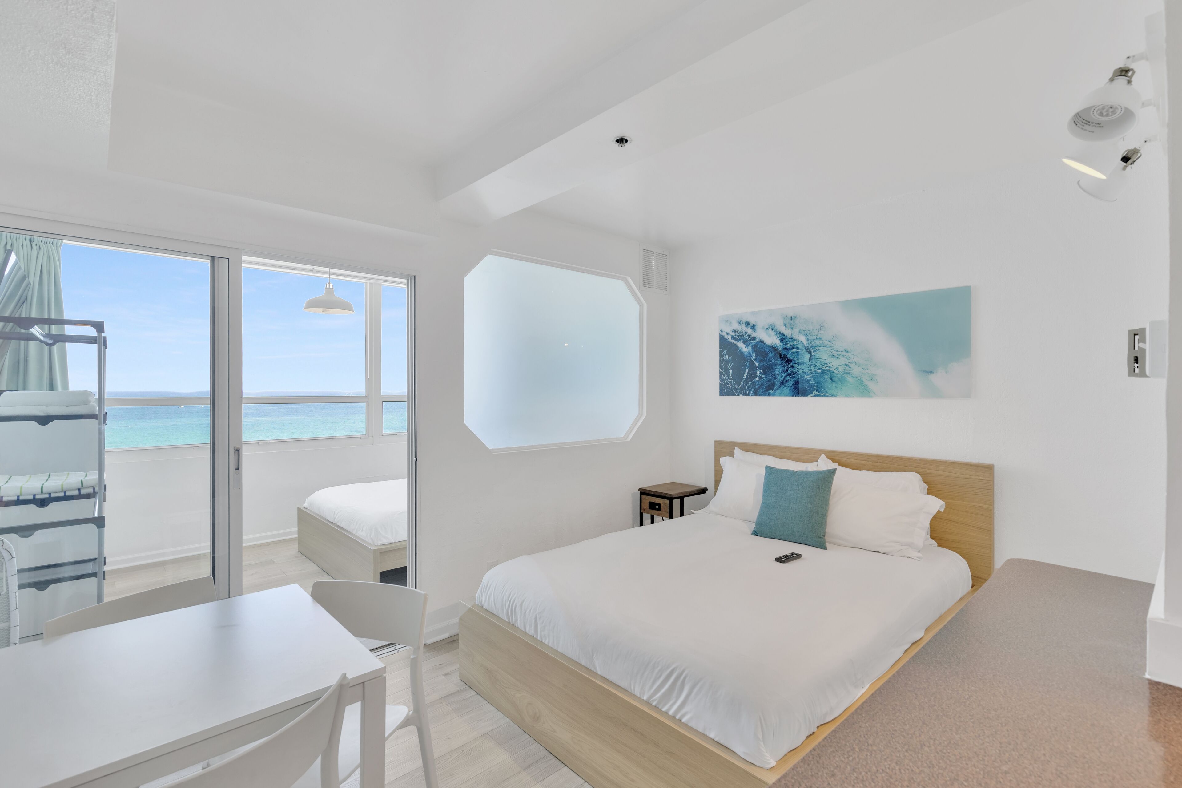 1 bedroom, individually furnished, desk, laptop workspace