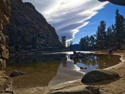 River Front Cozy Condo near RMNP