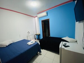 Free WiFi, bed sheets