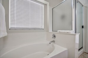 Combined shower/bathtub, hair dryer, towels, soap - Family Friendly fun! (San Tan Valley)