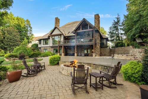 Latitude Adjustment by SoCharm | Waterfront Luxury Home on Lake Norman