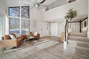 Interior - 70's Park Side Cabin with Kayaks  (Troy)