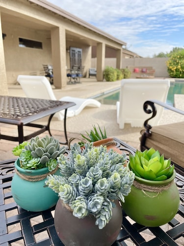 Southwestern Bohemian Home with Private Pool