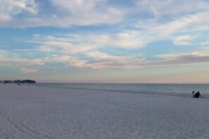 Sun-loungers, beach towels