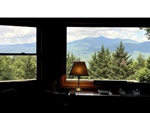 Blick von der Unterkunft