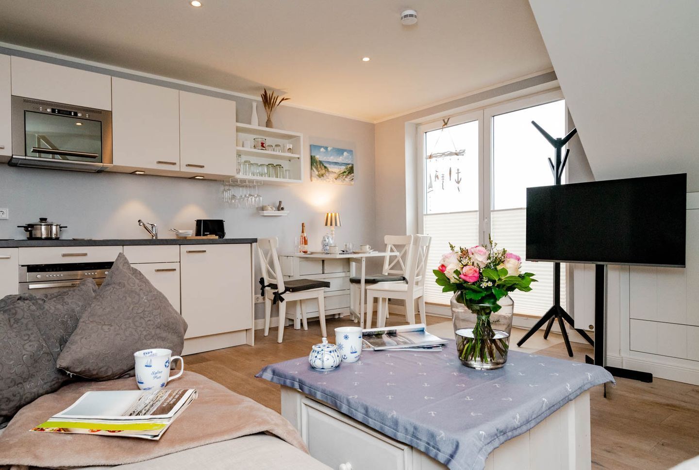 Fernseher, Stereoanlage