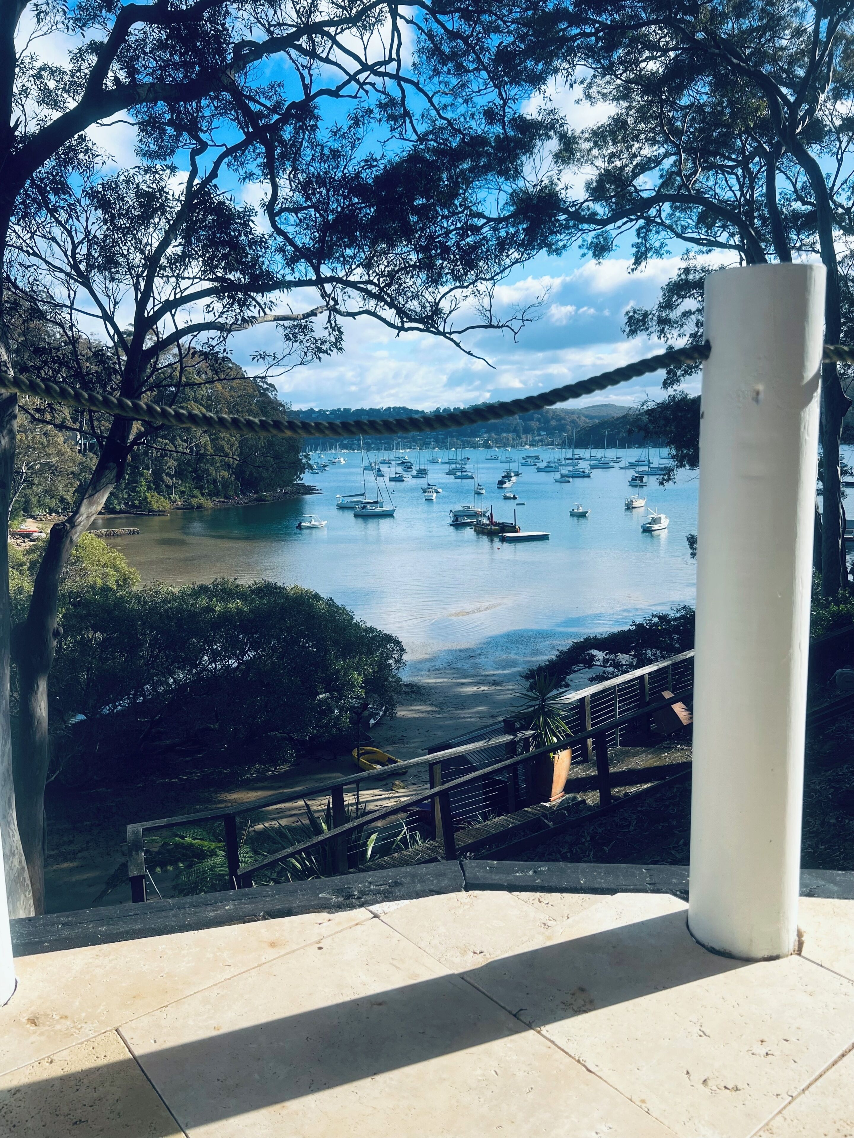 Vue depuis l’hébergement