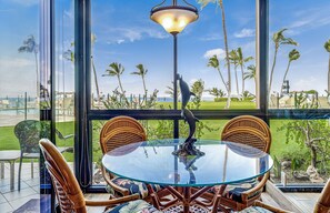 Dining - Ground Floor Treasure: Beautiful Oceanfront Retreat - Kihei Surfside #107 (Kihei, Maui)