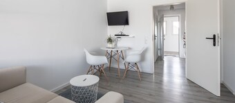 Apartment Koje in Schillg, walking distance to the beach, WLAN, parking, Sky