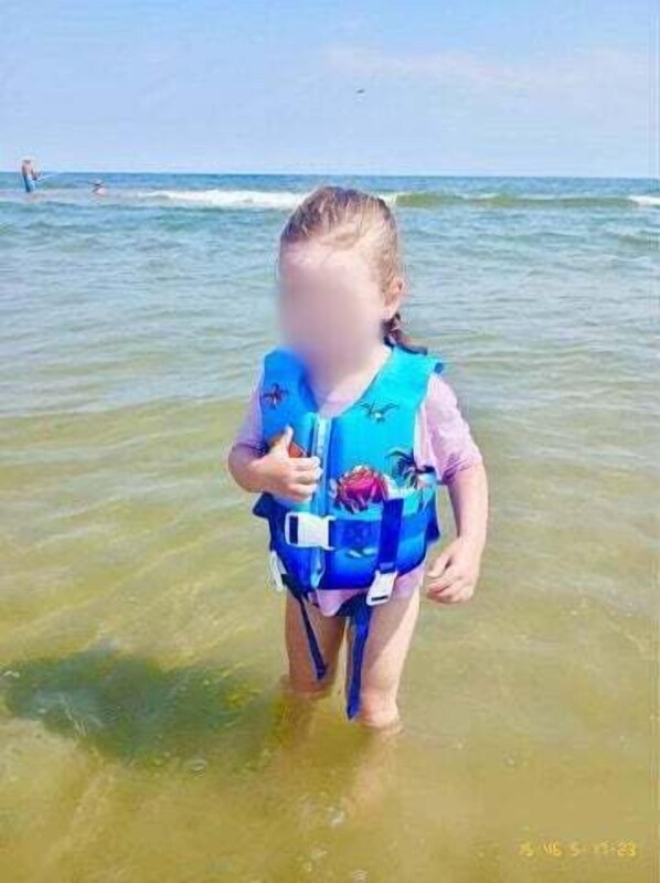 On the beach