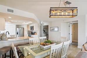 Condo, 3 Bedrooms | Private kitchen | Fridge, oven, stovetop, coffee/tea maker - Inlet Reef 619 is a Stunning Sunset View 3 bedroom by RedAwning (Destin)