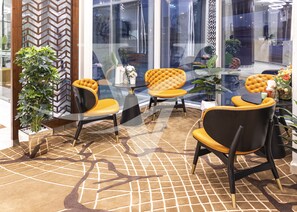 Zona de estar del vestíbulo