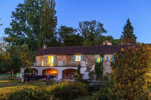 19th Century Water Mill on Outskirts of Beautiful Dordogne Village