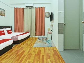 Quarto família | 1 quarto, roupa de cama