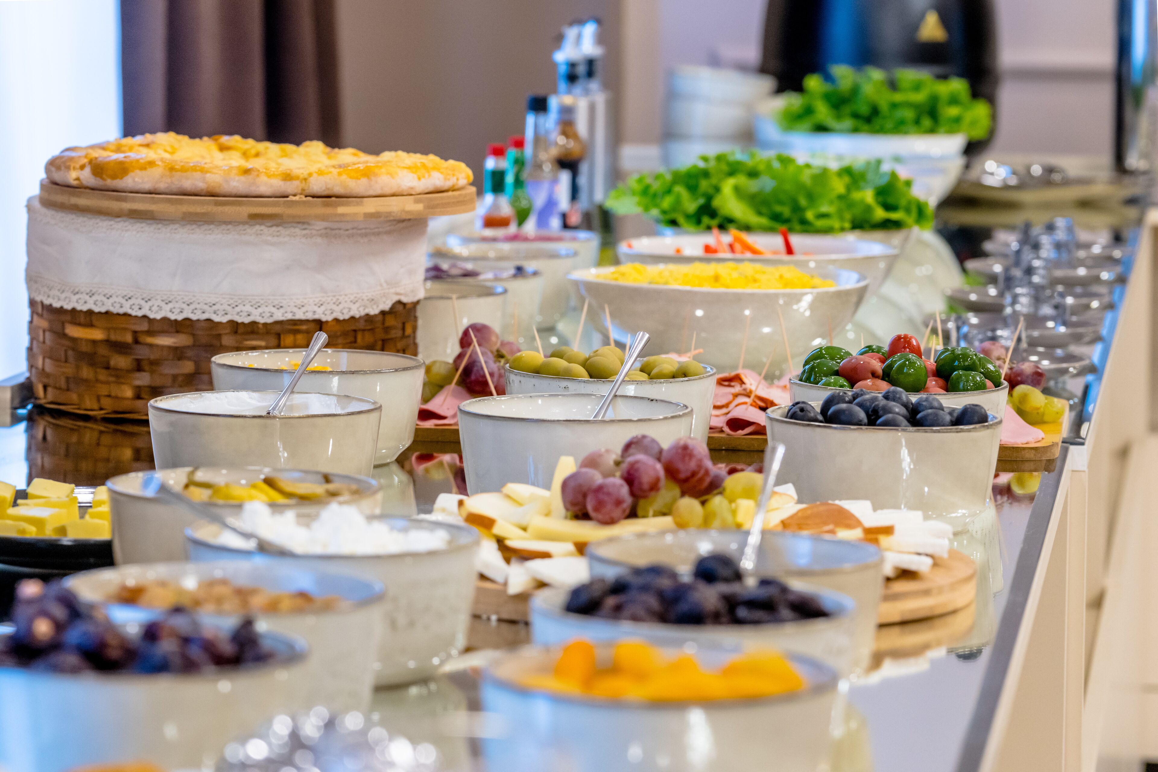 Desayuno buffet incluido todos los días 
