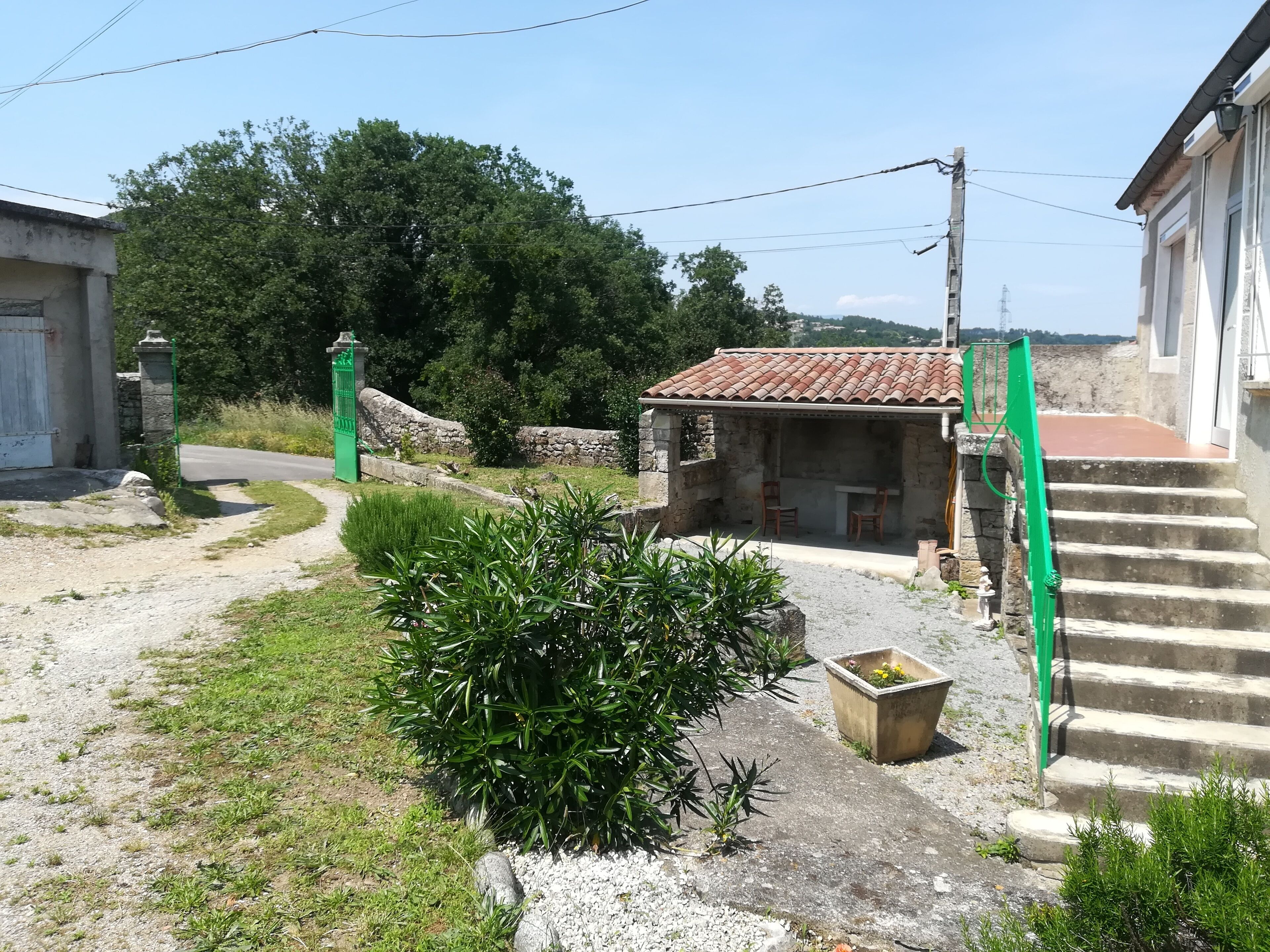 Enceinte de l’hébergement