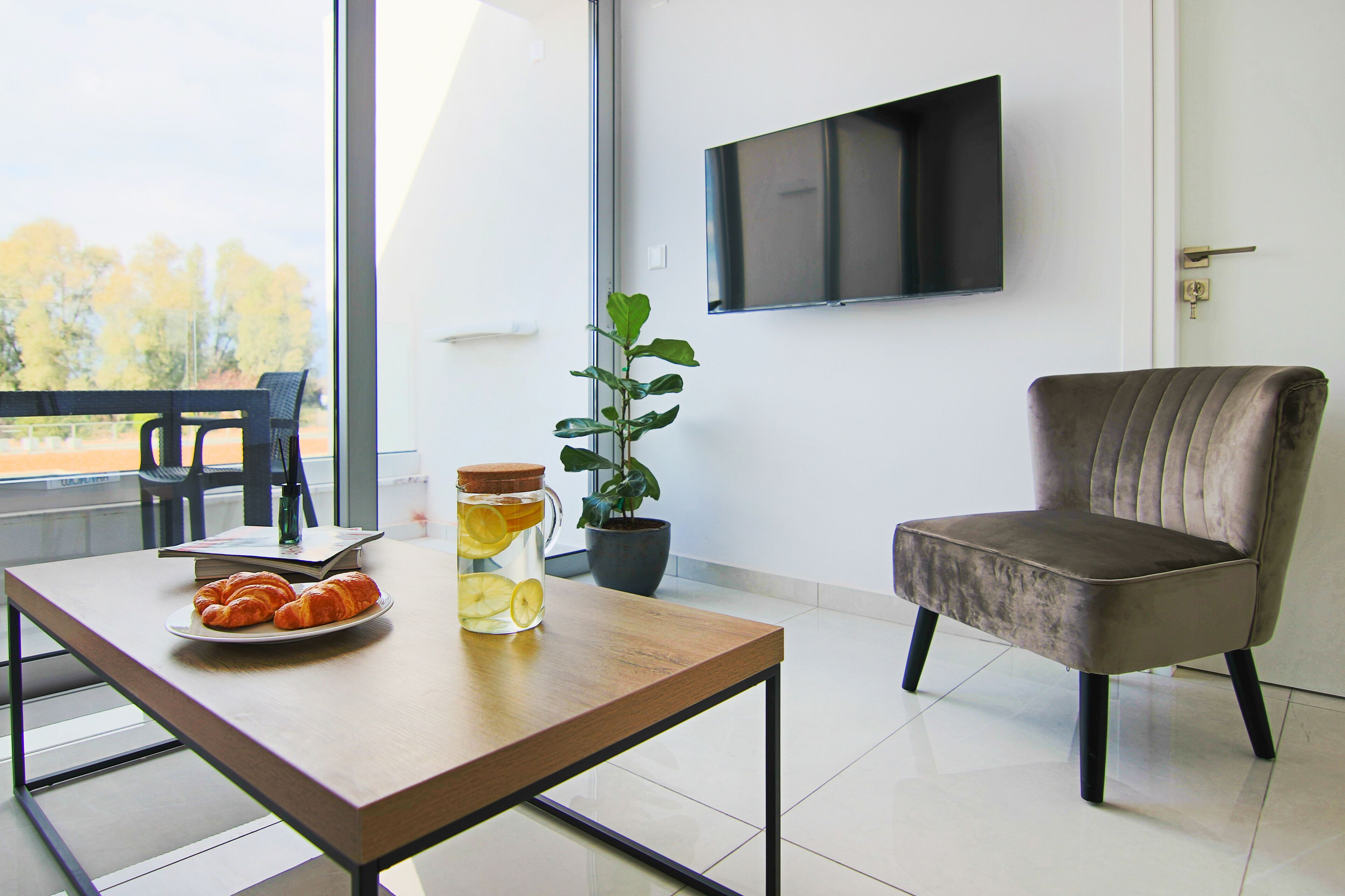 Apartamento executivo | Área de estar