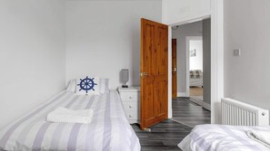 2 bedrooms, iron/ironing board, travel crib, WiFi